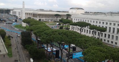 Formula E, tutto pronto all'Eur. Le FOTO e i VIDEO delle prove3