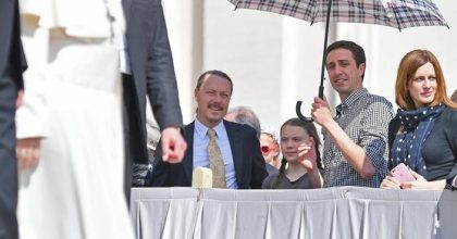Greta Thunberg incontra Papa Francesco
