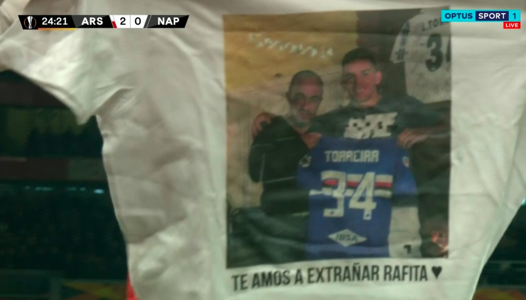 Torreira dedica gol a amico della Sampdoria scomparso di recente