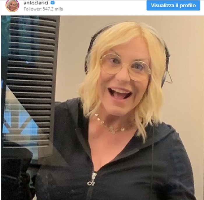 antonella clerici senza trucco