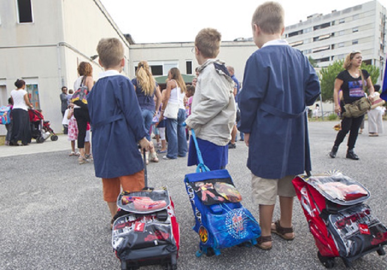 Verona, presa a calci dal compagno di classe: bimba di 9 anni in ospedale (foto d'archivio Ansa)