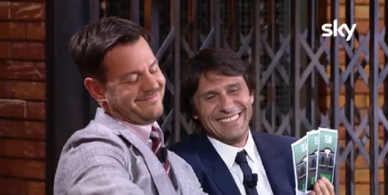 Antonio Conte da Cattelan commenta le possibili squadre dove andare: "Lì si mangia male, quella è già occupata..."