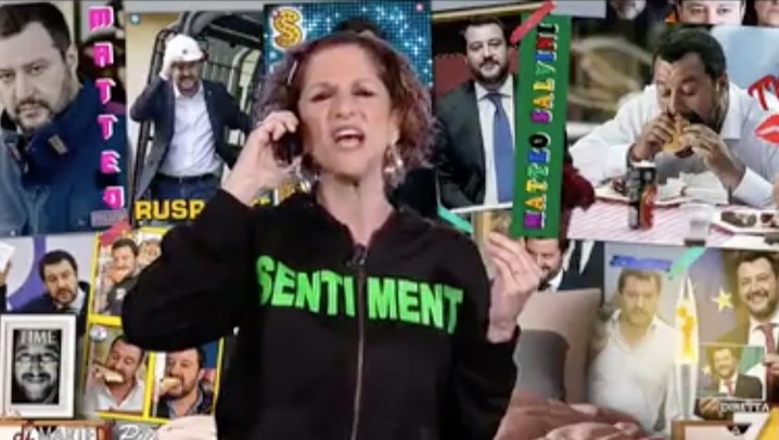 DiMartedì, Federica Cifola influencer di Salvini: "Dopo gli zingarelli cacciamo gli Zingaretti" VIDEO