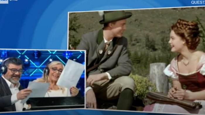 Domenica In: Francesco Pannofino e Mara Venier, tentativo di doppiaggio...