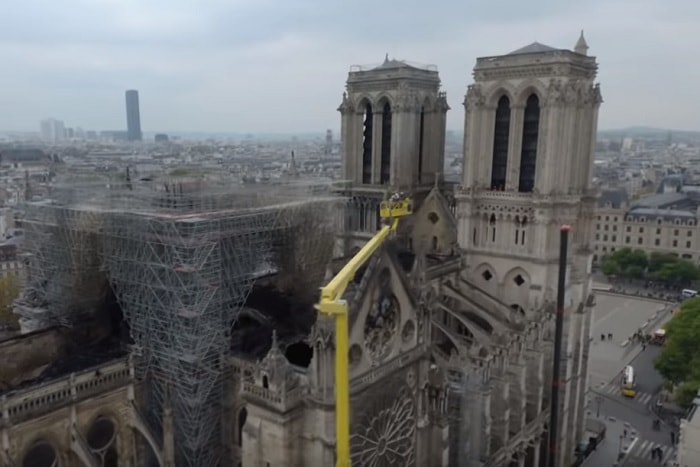 drone notre dame
