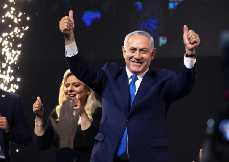 Elezioni Israele, Netanyahu verso la vittoria. La coalizione di destra ottiene 65 seggi su 120 (foto Ansa)