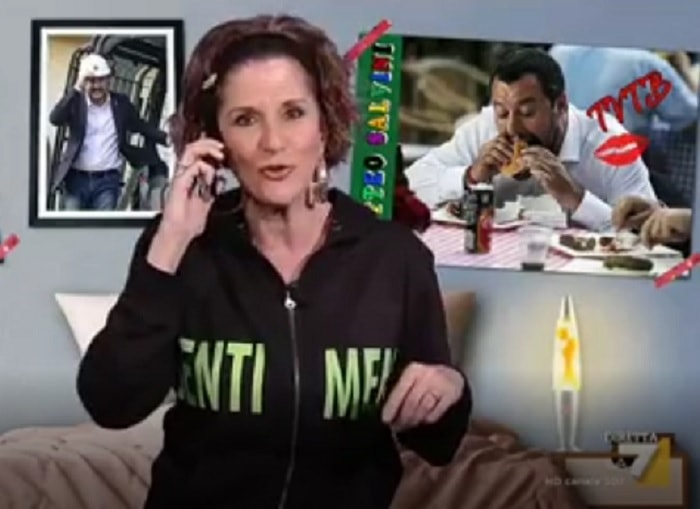 DiMartedì, la comica Federica Cifola veste i panni dell'influencer di Salvini