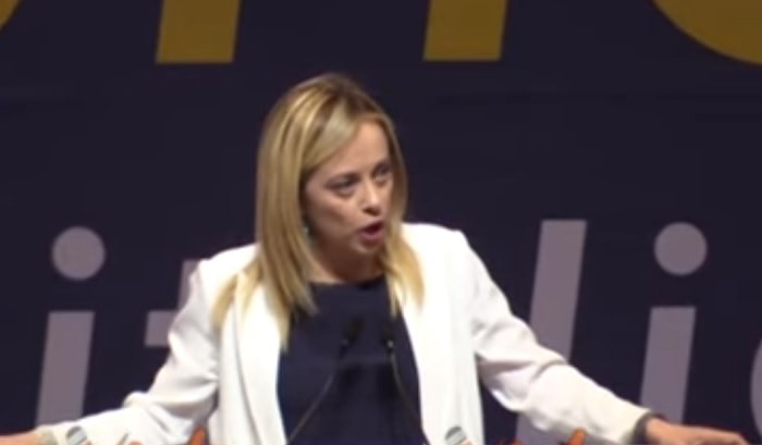 giorgia meloni leonida