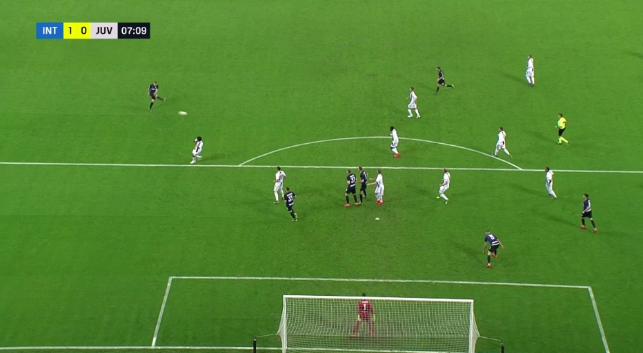 Radja Nainggolan ha segnato un gol pazzesco in Inter-Juventus