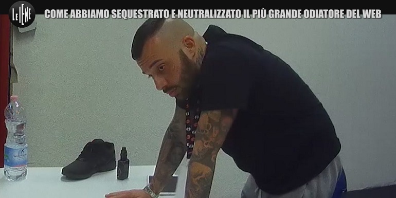 Le Iene e lo scherzo a Damiano Coccia "Er Faina"