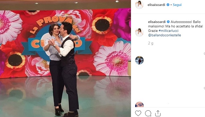 Ballando con le Stelle, Elisa Isoardi accetta la sfida: "Aiuto! Ballo malissimo"
