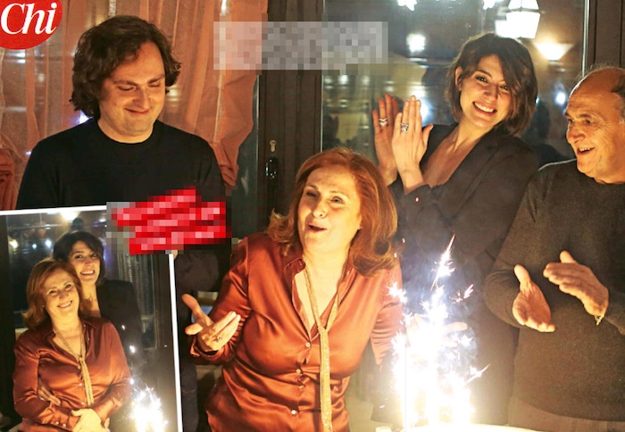 Elisa Isoardi al compleanno della suocera: prove di matrimonio?