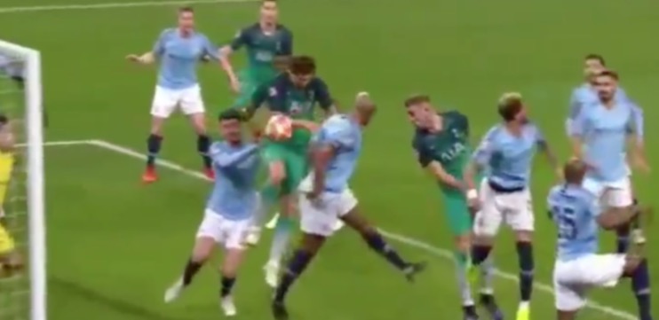 Llorente, il gol qualificazione in Manchester City-Tottenham