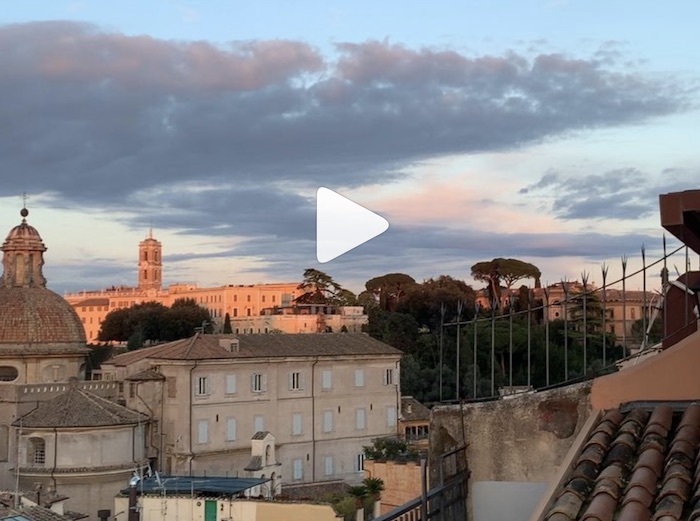 Mara Venier, super attico a Roma con vista sui tetti e sul Cupolone. Il video è mozzafiato