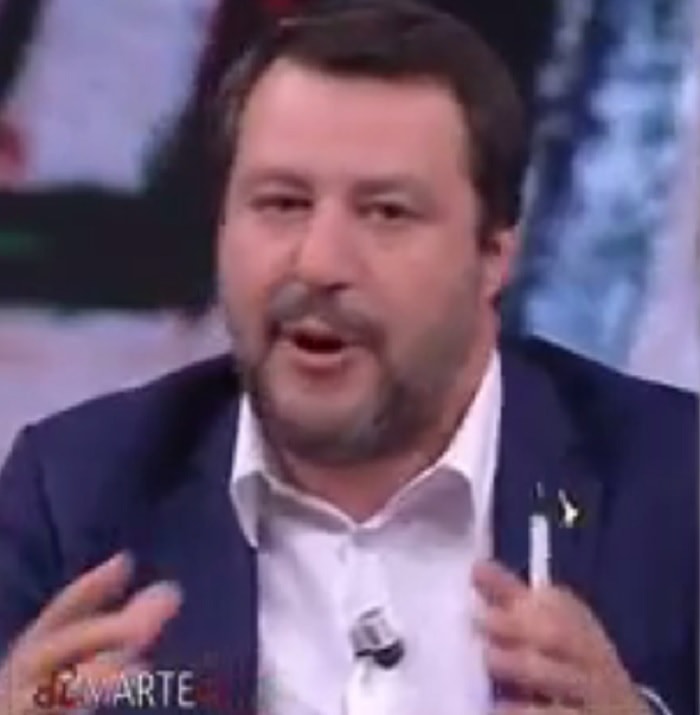 di martedì salvini ci guardano i delinquenti