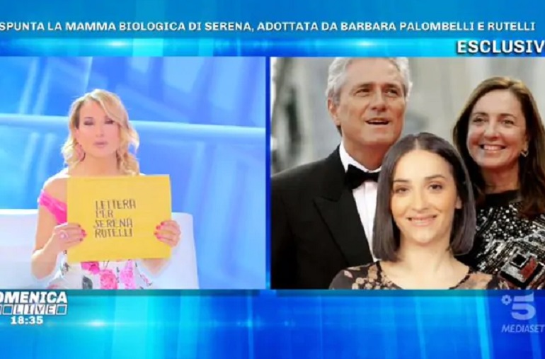Grande Fratello, la lettera della madre biologica di Serena Rutelli. E la Palombelli reagisce così