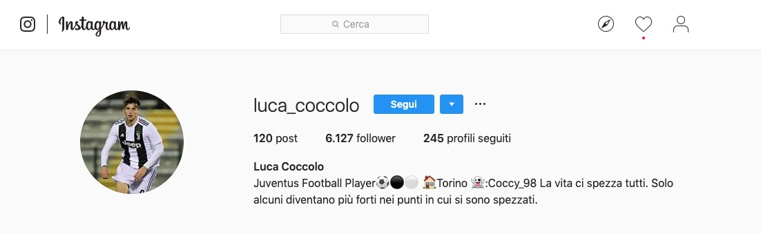 Spal-Juventus, Luca Coccolo: ironie sul cognome del baby fenomeno bianconero