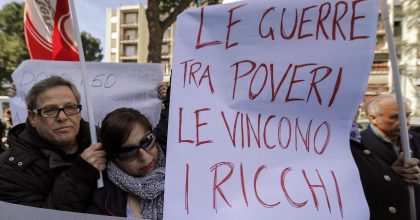 Torre Maura. Antifascisti da una parte, Casapound dall'altra5