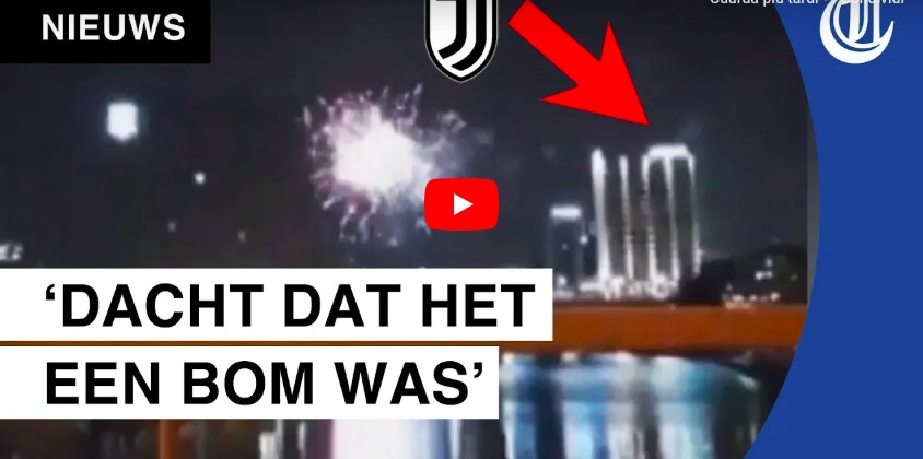 Juventus, notte difficile a Amsterdam: botti e fuochi sotto l'hotel dai tifosi dell'Ajax