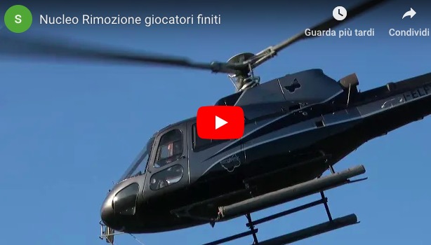 Catania, il calciatore Ignazio Barbagallo viene rapito in campo da elicottero: scherzo finisce con squalifica