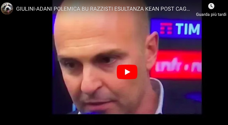 Giulini-Adani, lite su Sky dopo Cagliari-Juventus: "Kean? Fate troppi moralismi..."