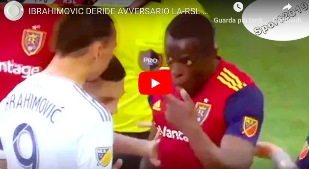 Ibrahimovic deride avversario dopo gol, poi va a cercarlo nello spogliatoio: rissa sfiorata