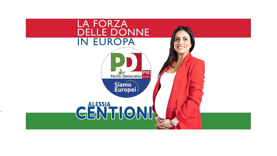 Alessia Centioni, candidata alle Europee, partorisce durante la campagna elettorale