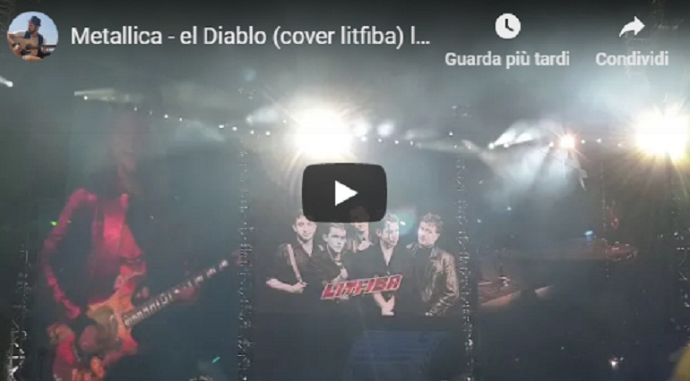 Litfiba, i Metallica a Milano suonano El Diablo VIDEO