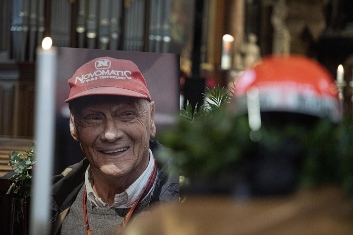 Niki Lauda, funerali a Vienna