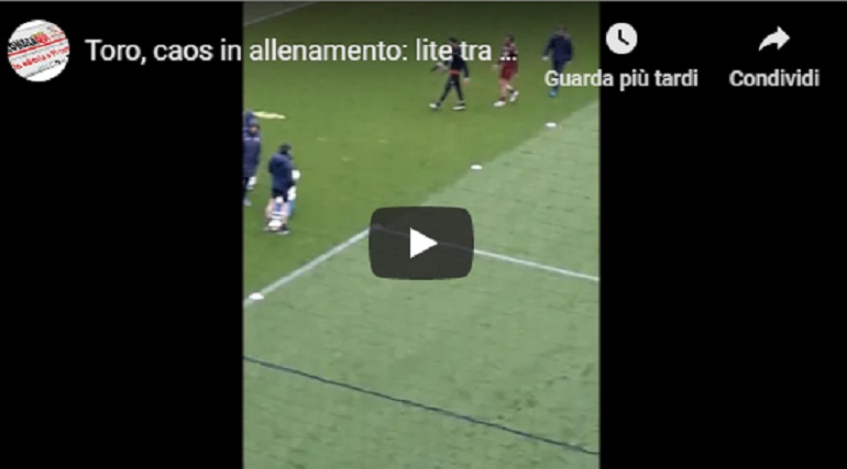 Torino, rissa in allenamento tra Sirigu e Rincon VIDEO