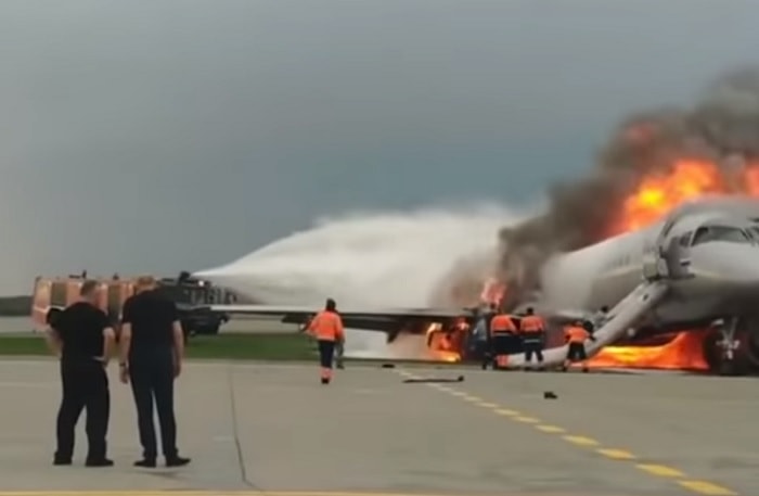 aeroflot fiamme
