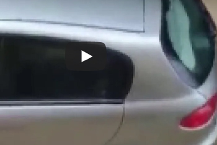 Langhirano (Parma), bomba d'acqua trascina via auto