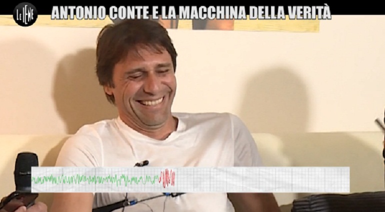 Le Iene, Antonio Conte e la macchina della verità. PSG o... Inter?