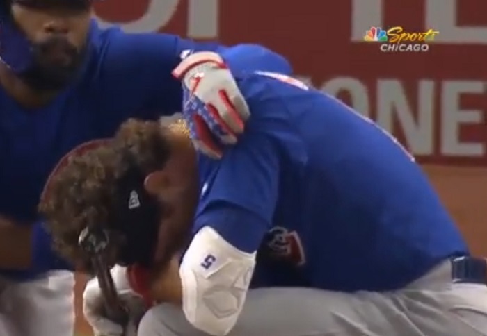 baseball palla colpisce bambino