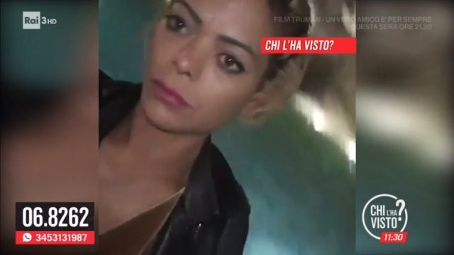 Imen Chatbri buttata già da Ponte Sisto? In un video si vede il killer. nella foto: un fermo immagine della vicenda raccontata da Chi L'Ha Visto