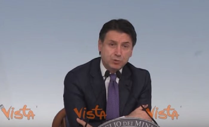 conte conferenza stampa Lega