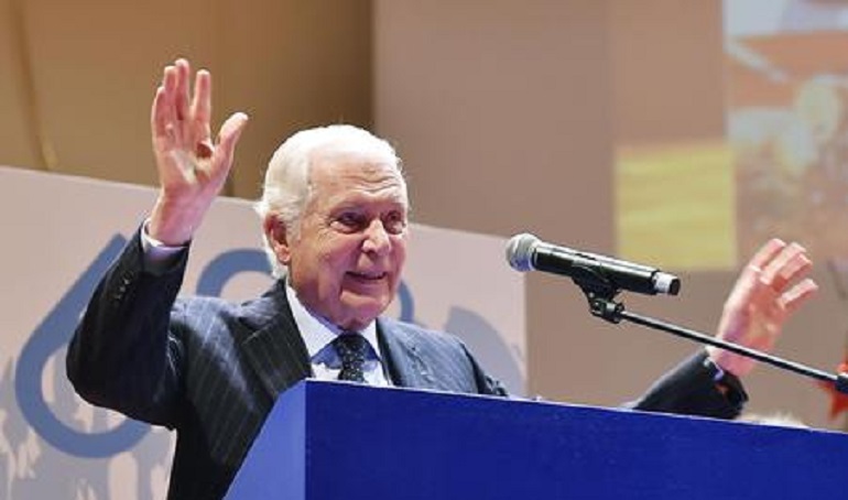 Il partigiano Gabetti (foto Ansa)