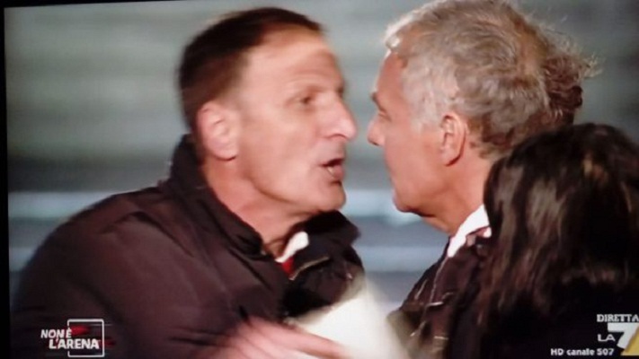 Non è l'Arena, Giletti a Mezzojuso per le sorelle Napoli: quasi rissa col sindaco