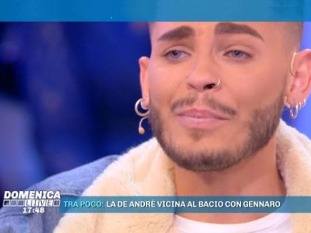 Domenica Live, Cristian Imparato parla di Michael Terlizzi e scoppia a piangere