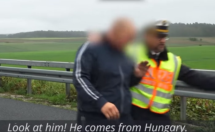 germania incidente poliziotto