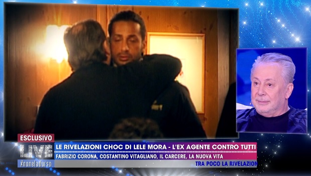 live non è la d'urso lele mora