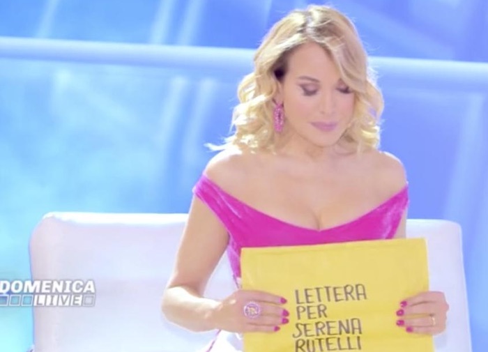 Domenica Live, nuova lettera per Serena Rutelli. Il fratello: "Vorrei conoscerti"