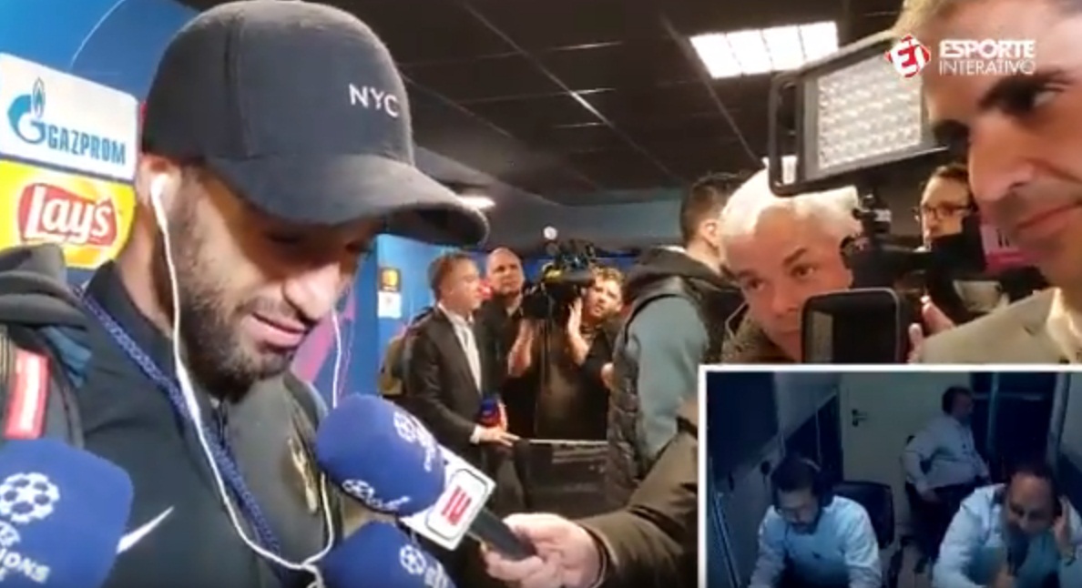 Tottenham, Lucas Moura rivede il suo gol contro l'Ajax e piange