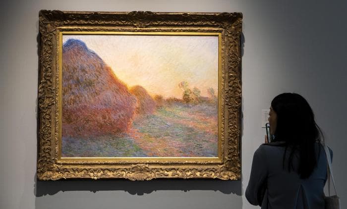 Monet da record all'asta di Sotheby's: 110,7 milioni di dollari per i suoi Covoni