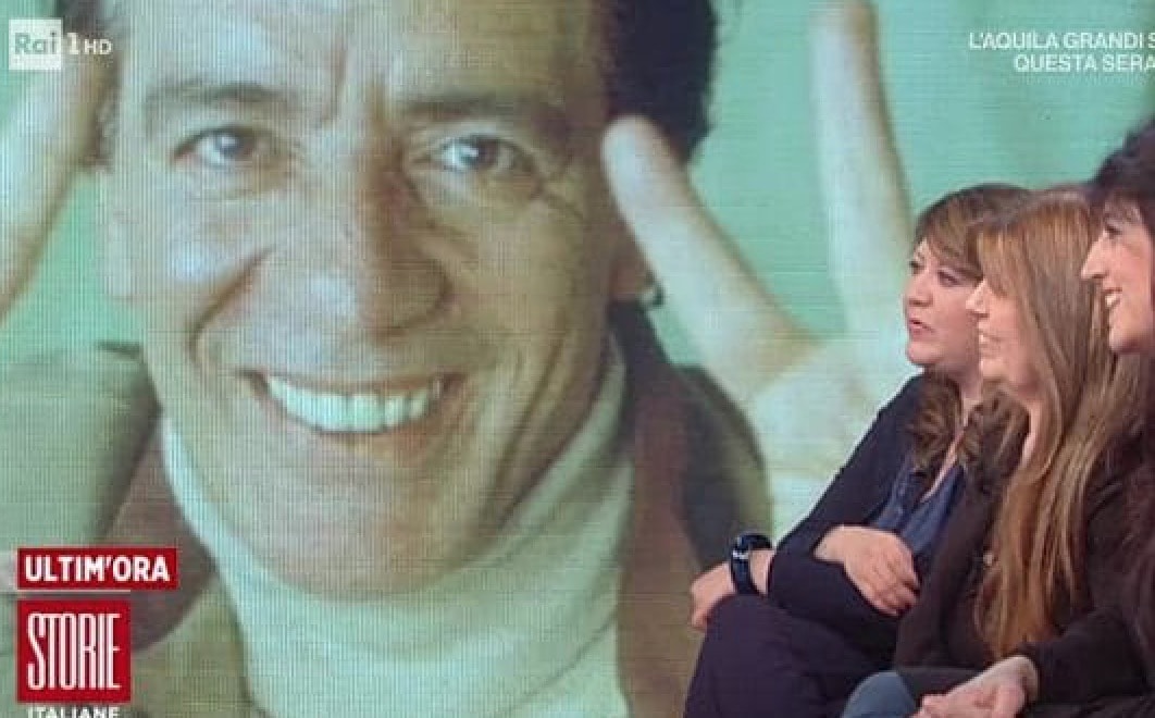 Storie Italiane, Mino Reitano nel ricordo della vedova e delle figlie