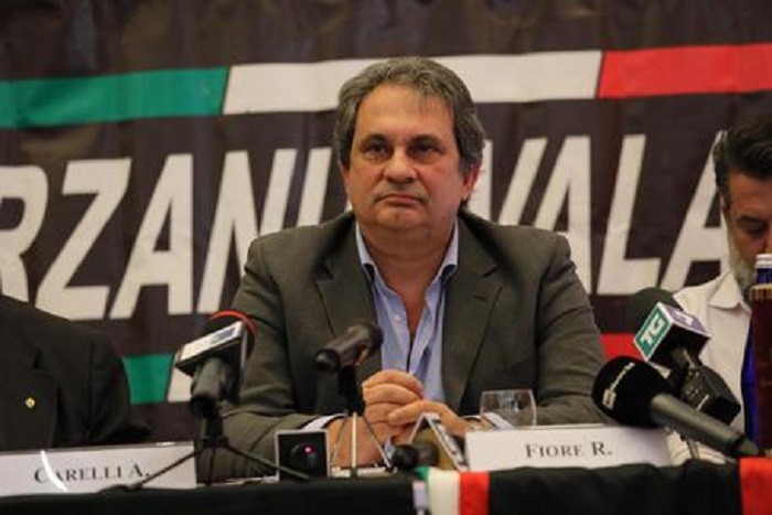 Forza Nuova, Roberto Fiore fermato a Roma dalla Digos