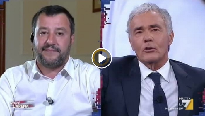 salvini giletti non è l'arena