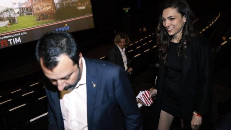 Salvini: "Francesca Verdini? Certo che stiamo ancora insieme. La vedo stasera"