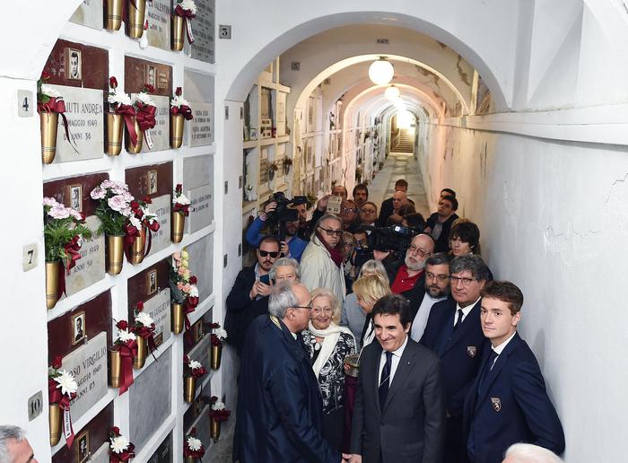 70 anni Superga, Belotti scandisce i nomi degli eroi del Grande Torino