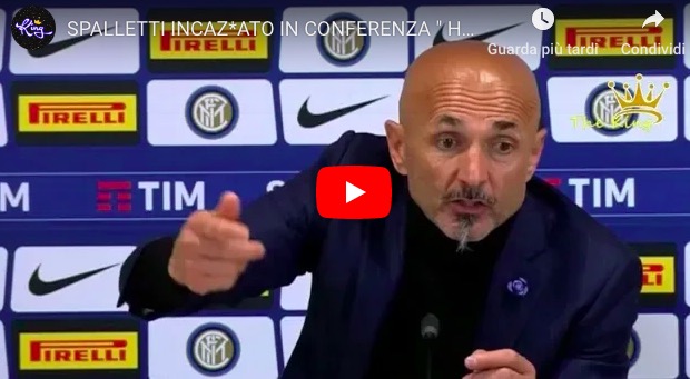 Spalletti litiga con un giornalista: "Io sono tranquillo, tu no con quel musino smunto..."